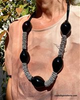 Collana Antares Venezia Donna Magenta in Vetro MAGENTAC03 - MAGENTAC03